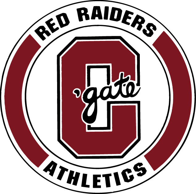 Colgate Raiders 1977-2001 Primary Logo vinyl decal